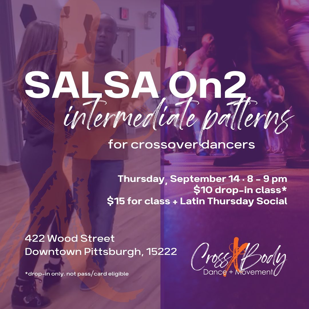 CrossBody Dance and Movement Salsa and bachata dance class schedule